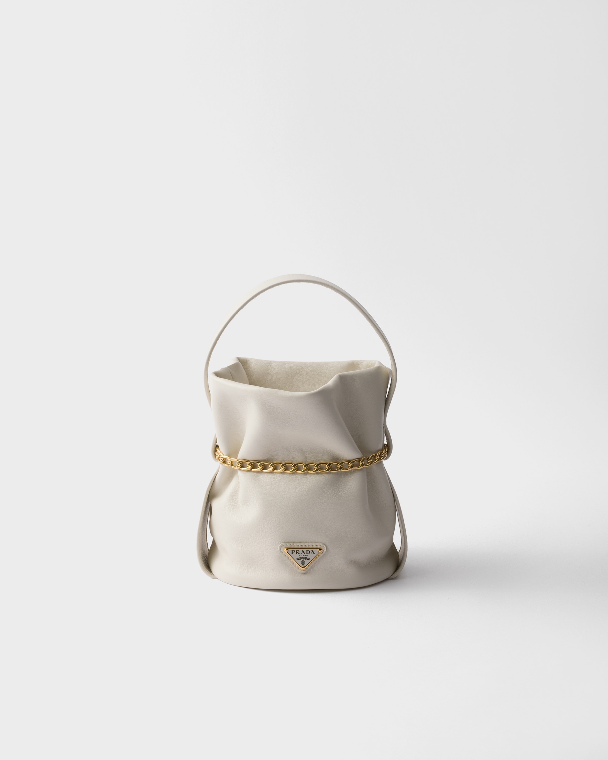 Petit Sac Noir nappa leather mini-bucket bag - Image 1